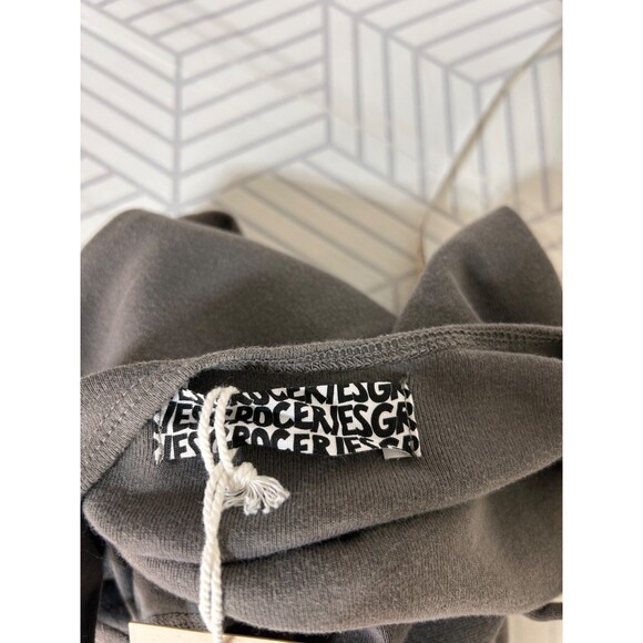 NWT Groceries Apparel Taupe Size Small 100% Organic Tank Mini Dress Dyed g - Picture 4 of 13